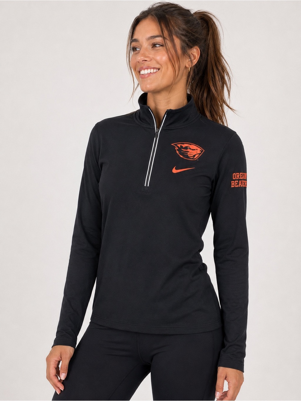 Nike Oregon State Beavers quarter-zip pullover